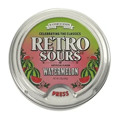 Retro Sours® Watermelon Candy 2.1oz