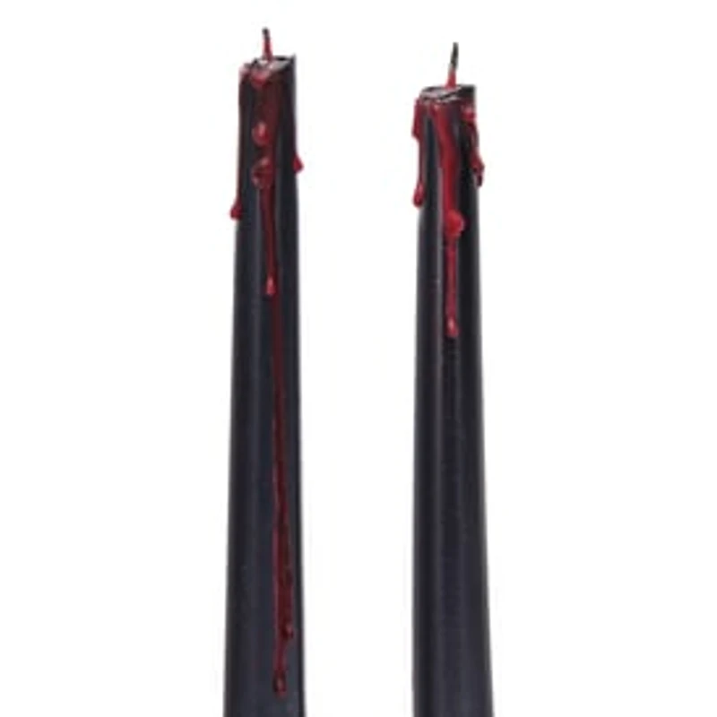 Halloween Bloody Candles 2-Pack, 10in