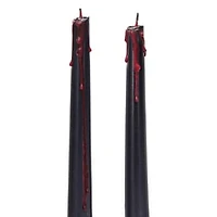 Halloween Bloody Candles 2-Pack, 10in