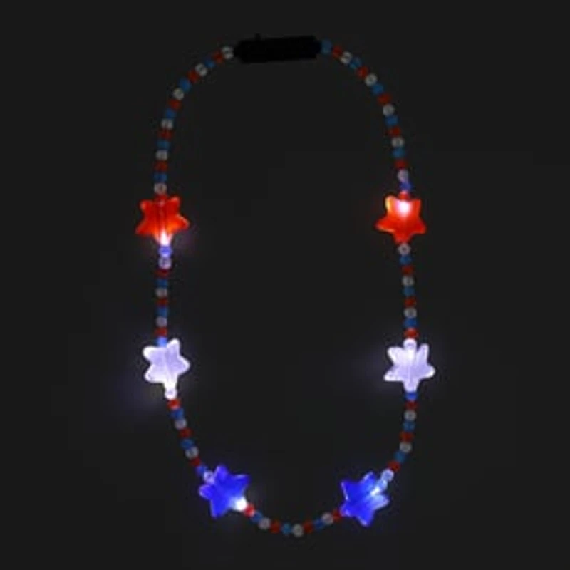 Light-Up Star Necklace 16in