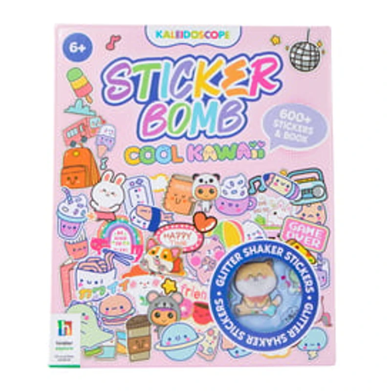 Kaleidoscope Sticker Bomb With 600+ Stickers & Book