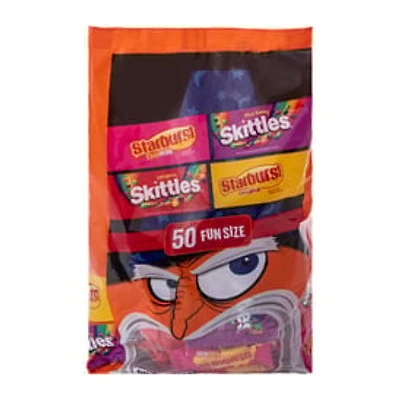Halloween Fun Size Assorted Candy 50-Pack