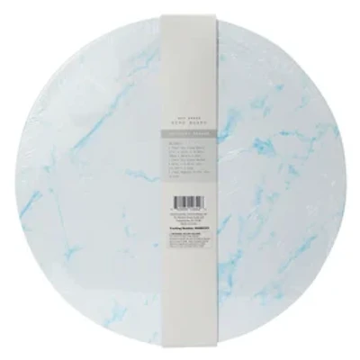Round Marble Dry Erase Board 12in x