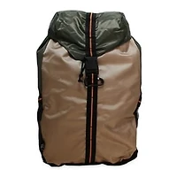 Grey & Navy Single Pals Webbing Backpack 16in