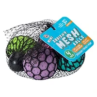 Mini Squishy Mesh Balls 4-Count