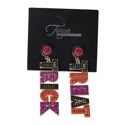 Trick Or Treat Dangle Halloween Earrings