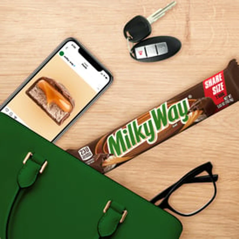 MILKY WAY Candy Milk Chocolate Bar, Share Size, 3.63 Oz