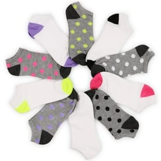 Ladies Low Cut Socks