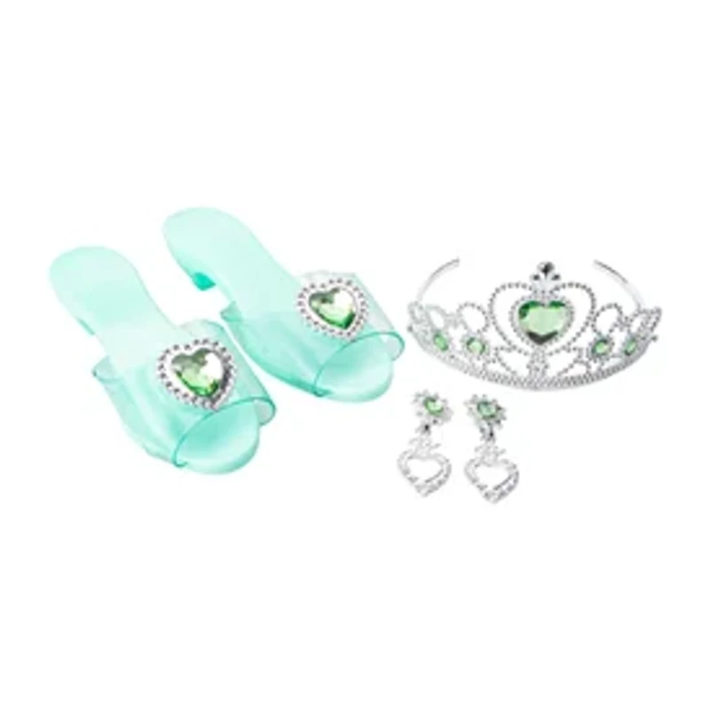 Sparkle Stars Blue Princess Shoes & Tiara Set