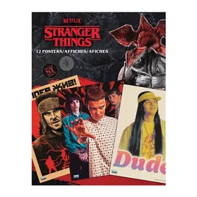 Stranger Things™ Poster Book 12-Count