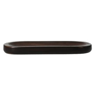 Decorative Wooden Tray 11in