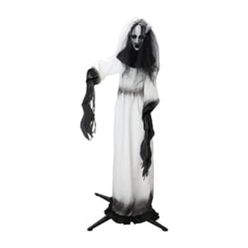 Halloween Animatronic Bride 5.7ft.
