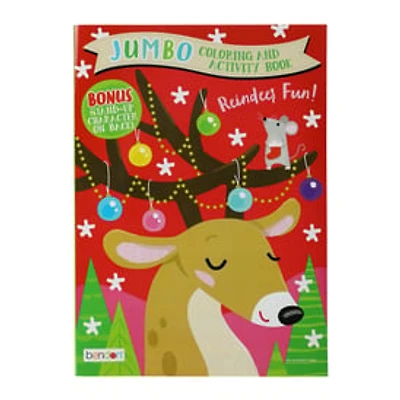 Holidays Jumbo Coloring & Activity Book