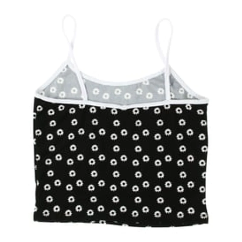 Juniors Blue Tie Dye Spaghetti Strap Tank Top