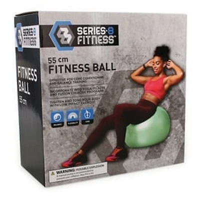 Series-8 Fitness™ Yoga & Exercise Ball 55Cm/21.65in