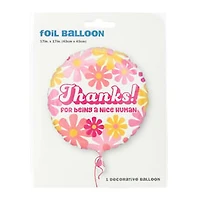 INFLATED 'Thanks! For Being a Nice Human' Balloon 18in