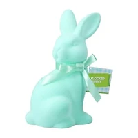 Easter Flocked Bunny Décor