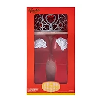Sparkle Stars Red Princess Shoes & Tiara Set