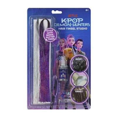 Netflix KPop Demon Hunters Hair Tinsel Set