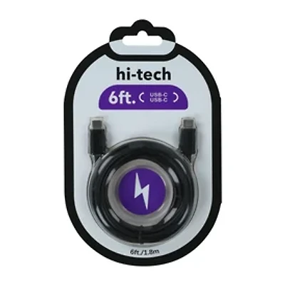 Hi-Tech USB-C To Cable 6ft.