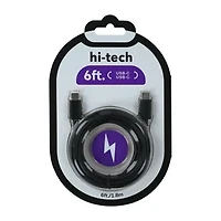 Hi-Tech USB-C To Cable 6ft.