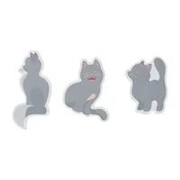 Cat Sticky Notes 3-Pack