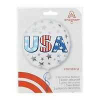 INFLATED Anagram® Standard USA Decorative Balloon