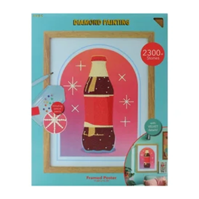 Diamond Painting Framed Poster