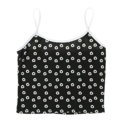 Juniors Blue Tie Dye Spaghetti Strap Tank Top