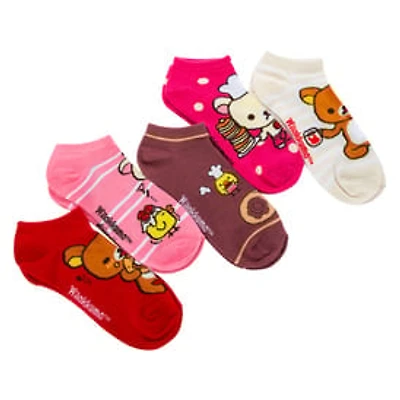 Rilakkuma™ Ladies Ankle Socks 5-Pack