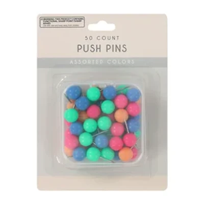 Push Pins 50-Pack