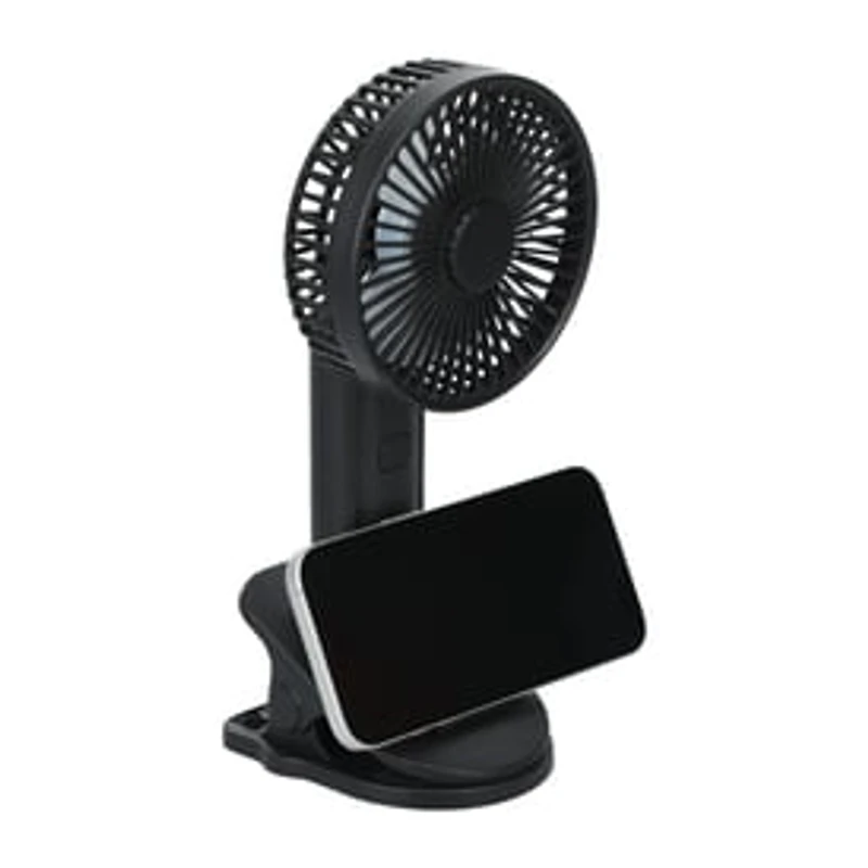 Clip-On Fan With Multi-Function Stand
