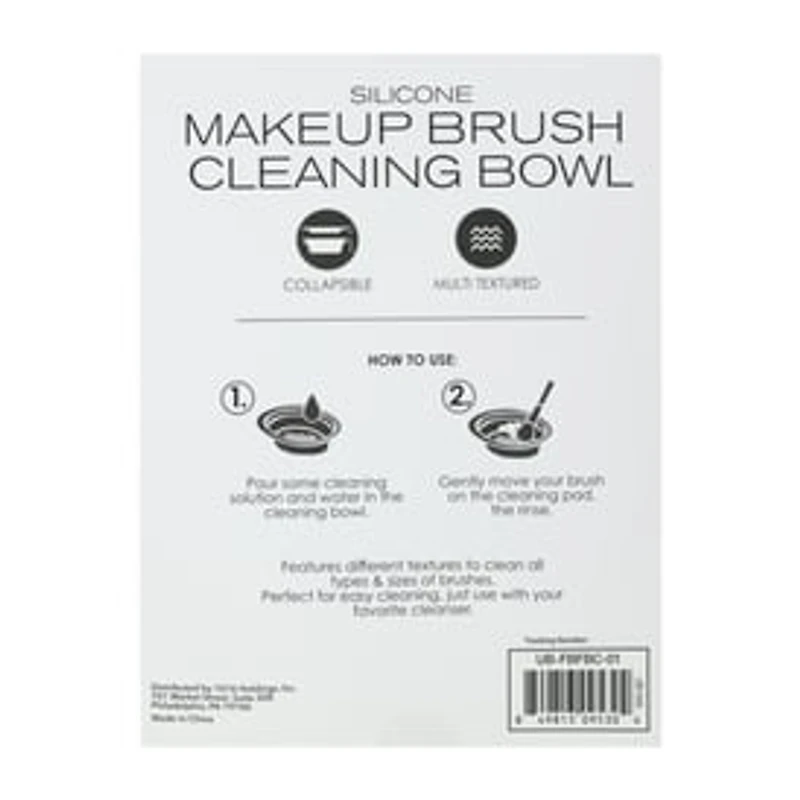 Silicone Makeup Brush Cleaning Bowl
