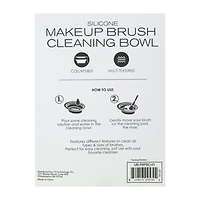 Silicone Makeup Brush Cleaning Bowl
