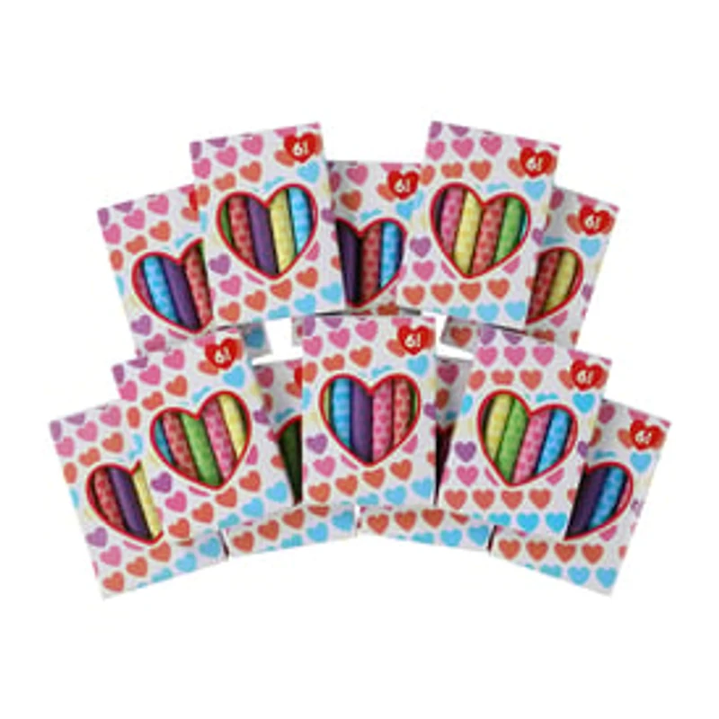 Valentine Crayon Party 12-Pack Set