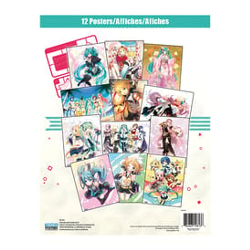 Hatsune Miku Book Of Posters 12-Pack