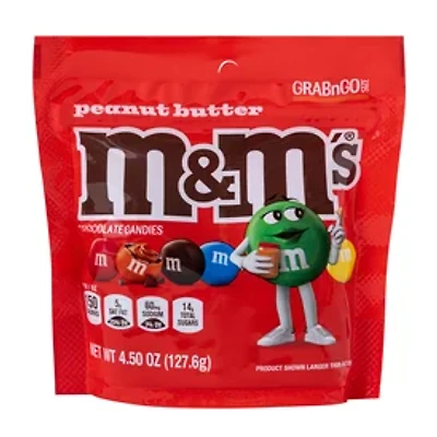 M&M's® Peanut Butter Chocolate Candies - Grab N Go