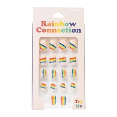 Rainbow Connection Press-On Nails 18-Piece Set