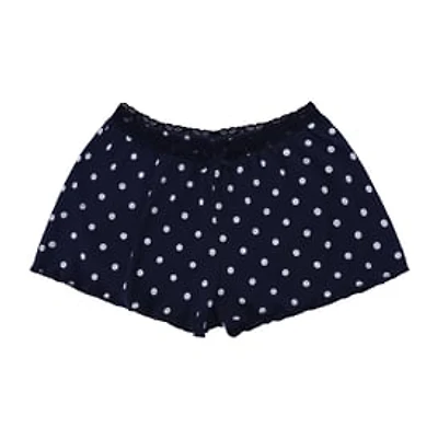 Juniors Polka Rib Shorts