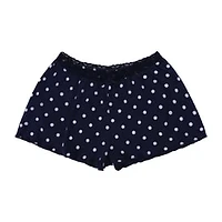 Juniors Polka Rib Shorts
