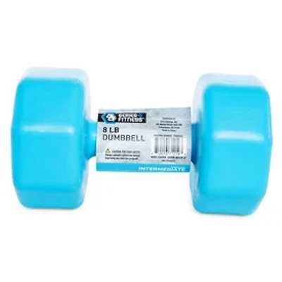 Series-8 Fitness™ 8lb Dumbbell Weight w/ Octagon Ends