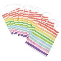 Medium Recyclable Eco Friendly Kraft Bags 10in x 7.95in 8-Count