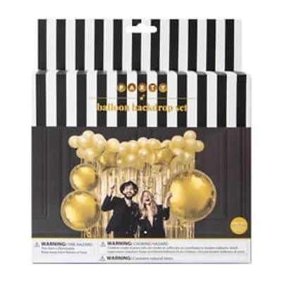 New Years Party Balloon Backdrops Set