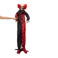 Halloween Evil Clown LED Animatronic 6ft.