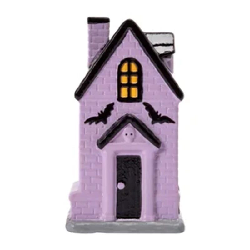 Halloween LED Ceramic House