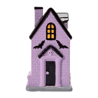 Halloween LED Ceramic House