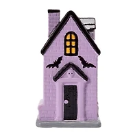 Halloween LED Ceramic House