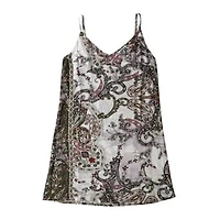 Boho Paisley Mini Dress