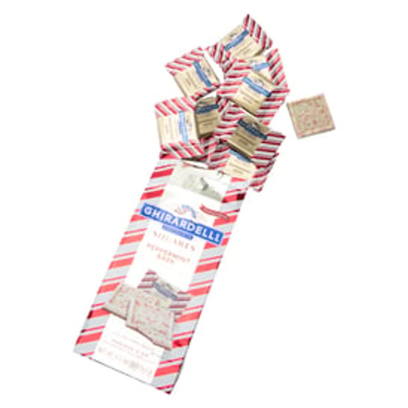 Ghirardelli® Peppermint Bark Squares 4.57oz