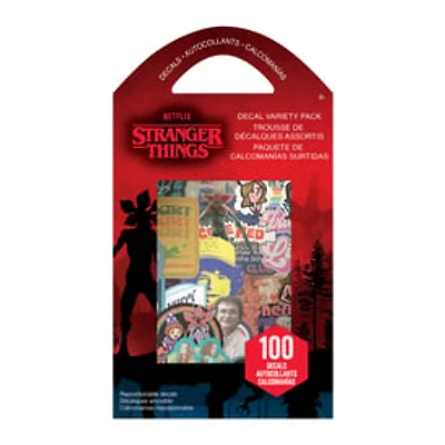 Stranger Things™ Decal Variety Pack with 100 Repositionable Sticker Decals